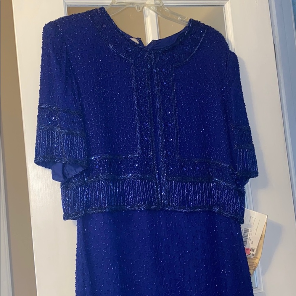 sequin evening long dress